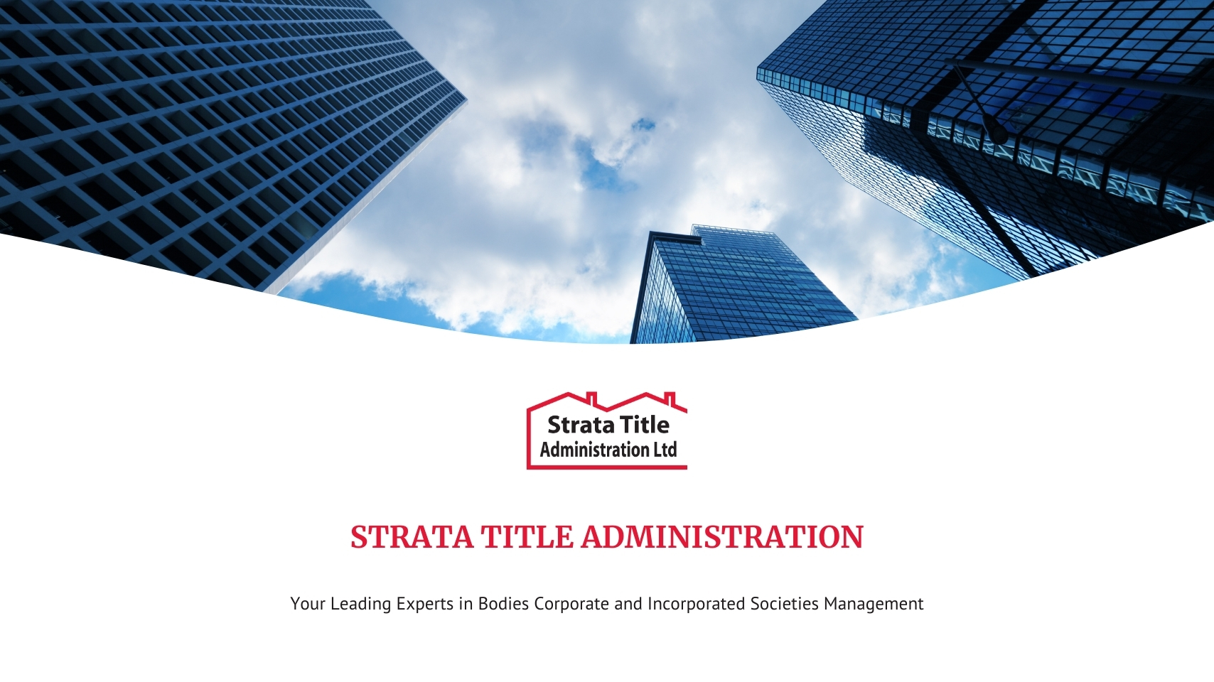 Strata Title Your Leading Experts in Body Corporate Management